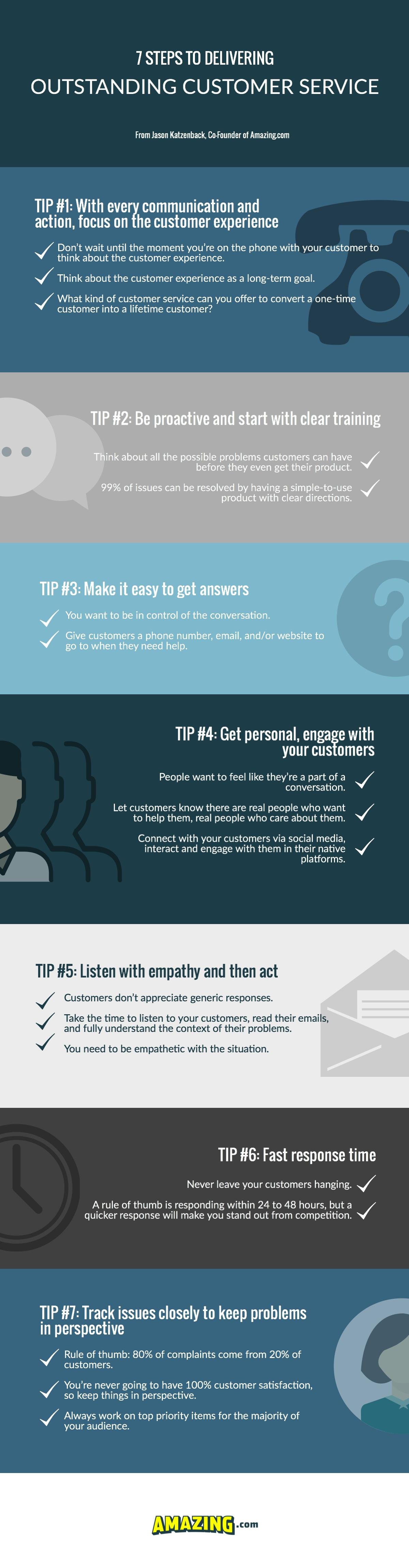 7 Steps to Delivering Outstanding Customer Service